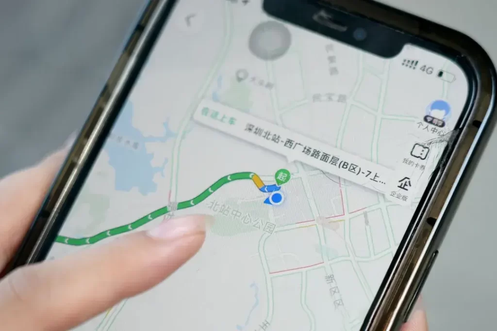 图:高德打车引导旅客前往官方上车点